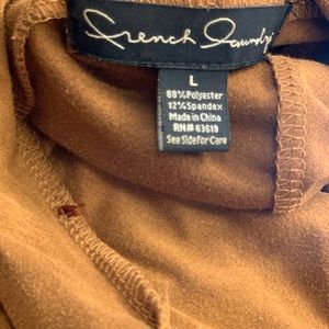 Drape Front Faux Suede Jacket